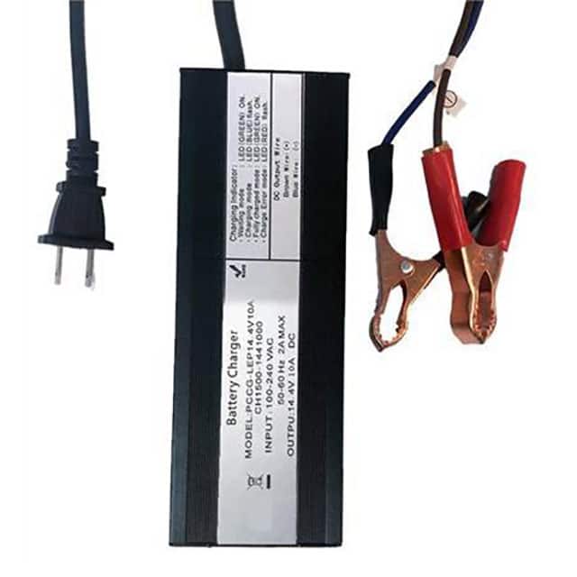PCCG-LFP14.4V10A BATT CHARGER ENCLOSED 14.4V 10A
