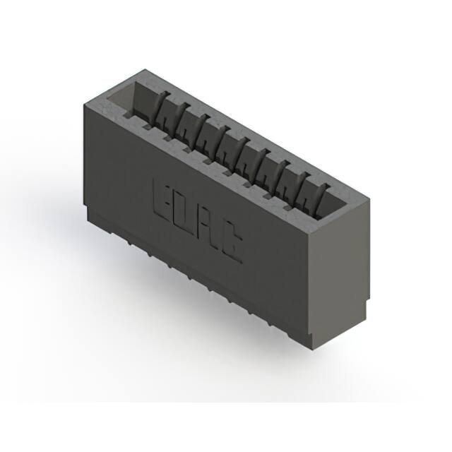 746-009-520-501 CONN EDGE SGL FMALE 9POS 0.125