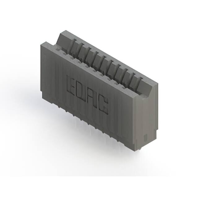 745-010-520-106 CONN EDGE SINGLE FML 10POS 0.100