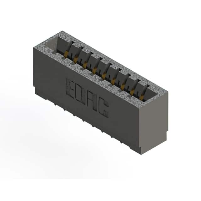 726-009-520-101 CONN EDGE SGL FMALE 9POS 0.125