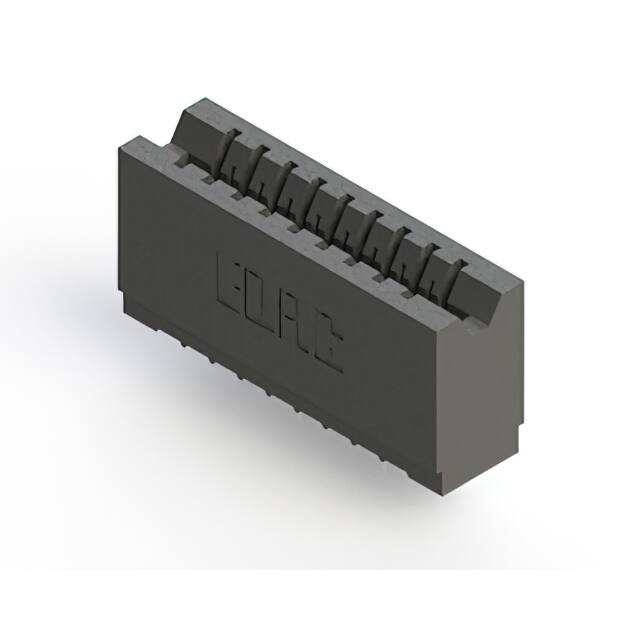 746-009-520-106 CONN EDGE SGL FMALE 9POS 0.125