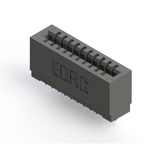 725-010-520-101 CONN EDGE SINGLE FML 10POS 0.100
