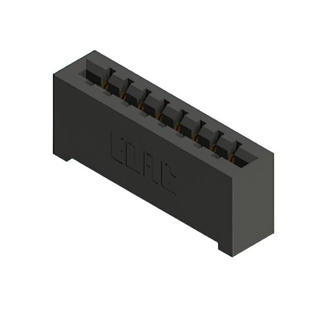 387-008-521-101 CONN EDGE SGL FMALE 8POS 0.156