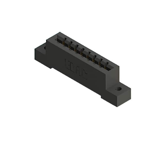 387-008-544-102 CONN EDGE SGL FMALE 8POS 0.156