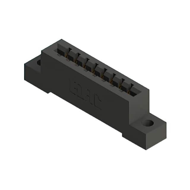 387-008-524-104 CONN EDGE SGL FMALE 8POS 0.156