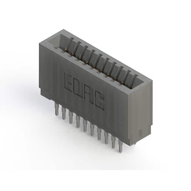 745-020-525-201 CONN EDGE DUAL FMALE 20POS 0.100