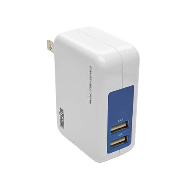 U280-002-W12 BATT CHG USB WALL MT 5V 1A/2.4A