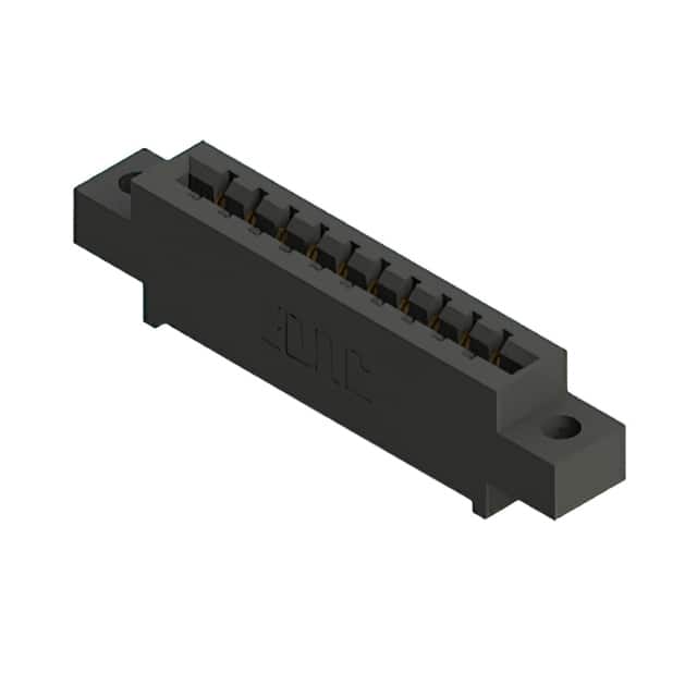 387-010-521-604 CONN EDGE SGL FMALE 10POS 0.156