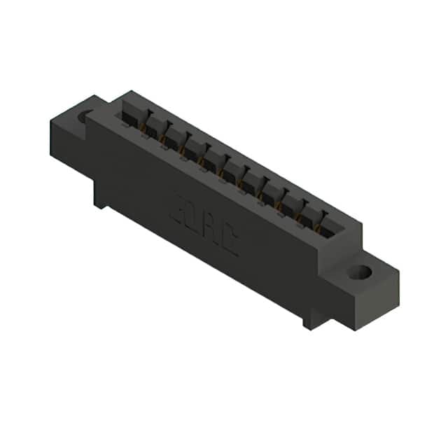 387-010-524-604 CONN EDGE SGL FMALE 10POS 0.156