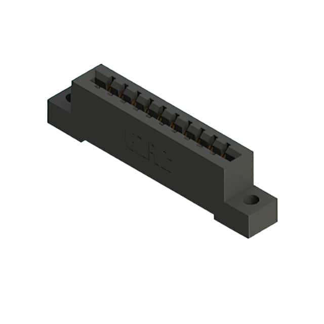 387-010-523-104 CONN EDGE SGL FMALE 10POS 0.156