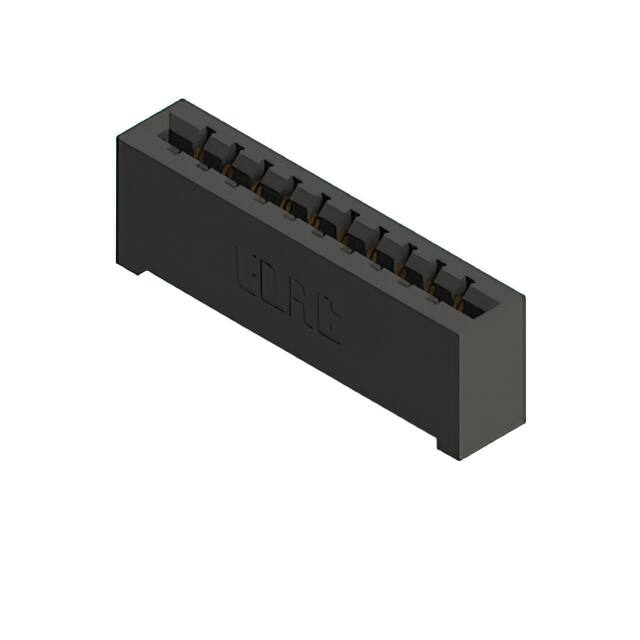 387-010-523-101 CONN EDGE SGL FMALE 10POS 0.156