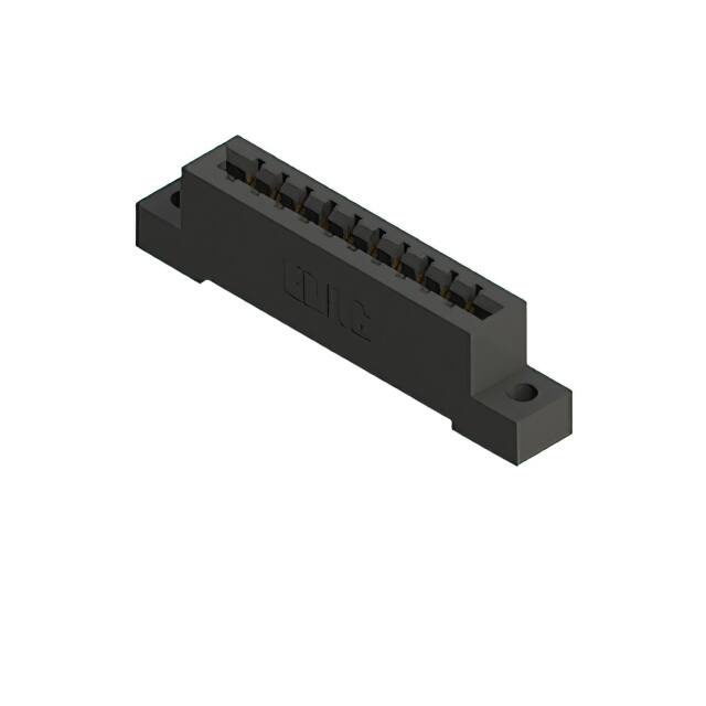 387-010-541-104 CONN EDGE SGL FMALE 10POS 0.156