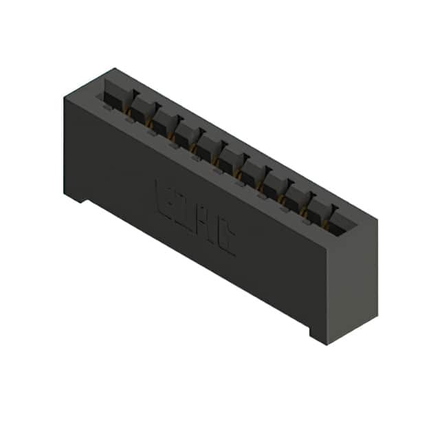 387-010-524-101 CONN EDGE SGL FMALE 10POS 0.156