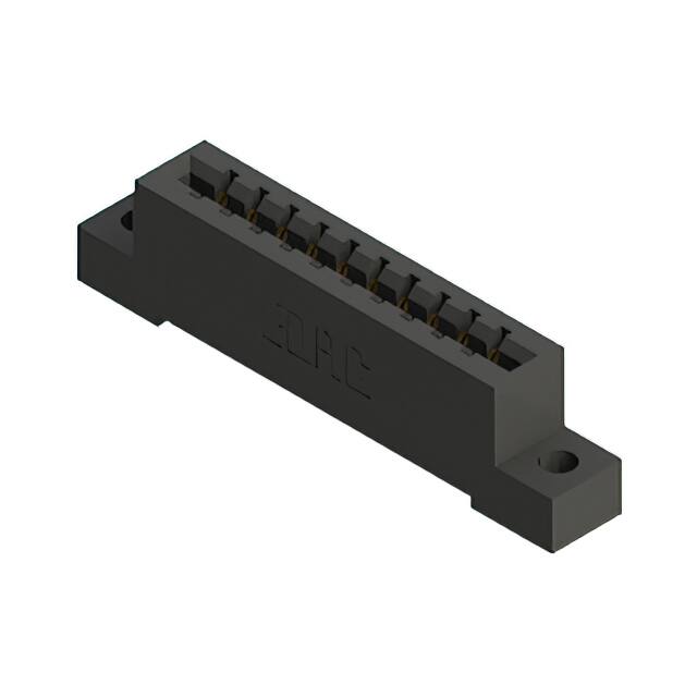 387-010-524-104 CONN EDGE SGL FMALE 10POS 0.156