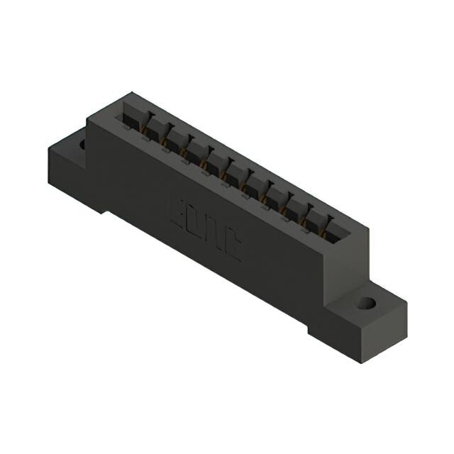 387-010-521-102 CONN EDGE SGL FMALE 10POS 0.156