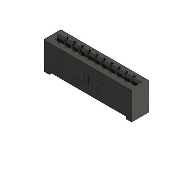387-010-544-101 CONN EDGE SGL FMALE 10POS 0.156