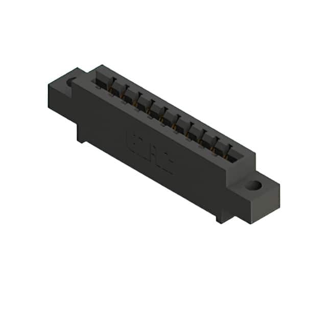 387-010-523-604 CONN EDGE SGL FMALE 10POS 0.156