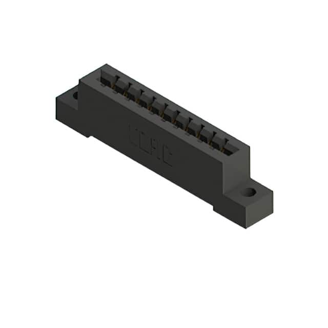 387-010-540-104 CONN EDGE SGL FMALE 10POS 0.156