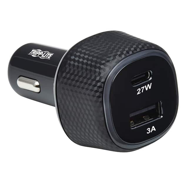 U280-C02-45W-1B BATT CHRGR USB AUTO ADAPTER 3A