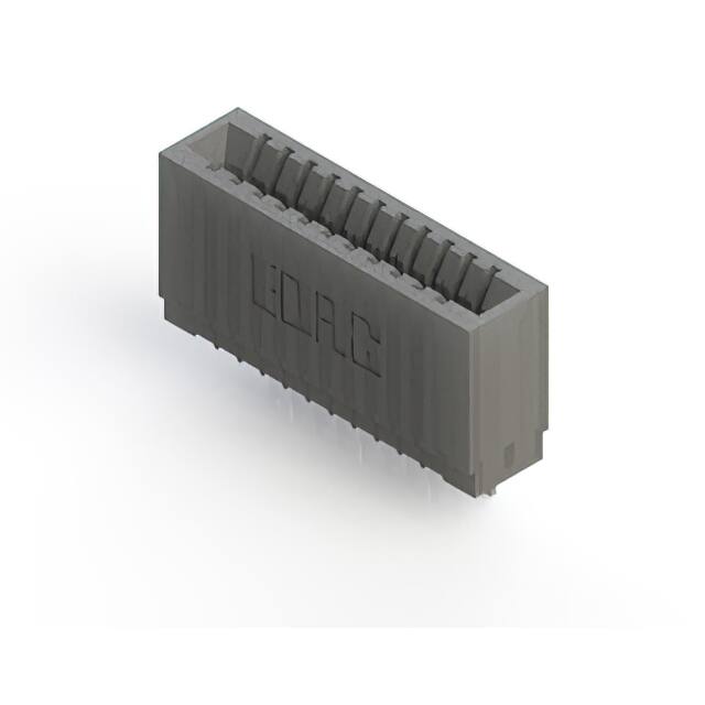 745-011-522-101 CONN EDGE SINGLE FML 11POS 0.100