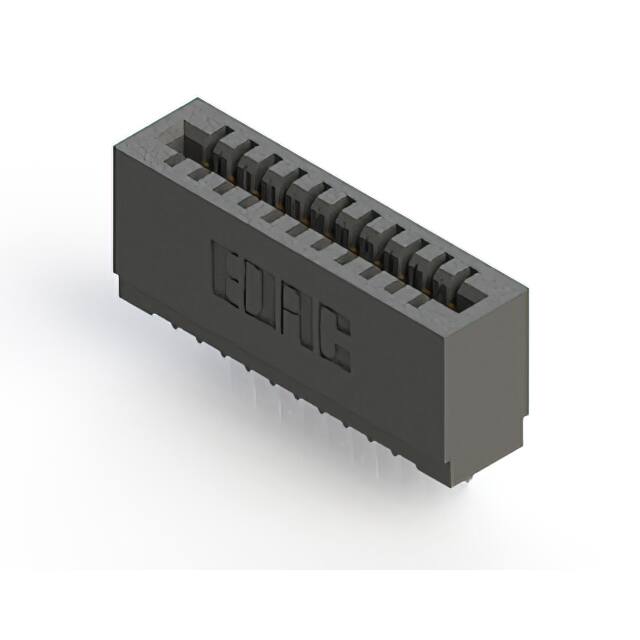 725-011-520-101 CONN EDGE SINGLE FML 11POS 0.100