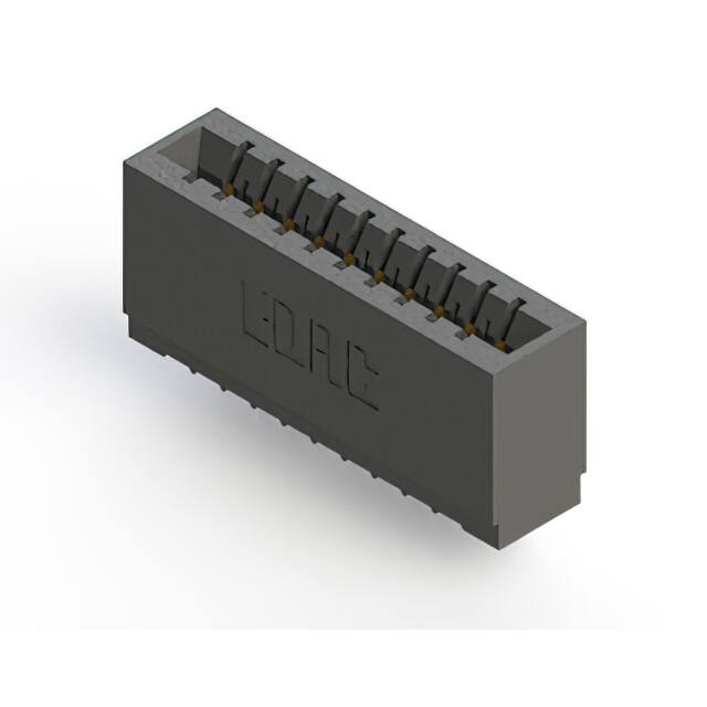 746-010-525-501 CONN EDGE SGL FMALE 10POS 0.125