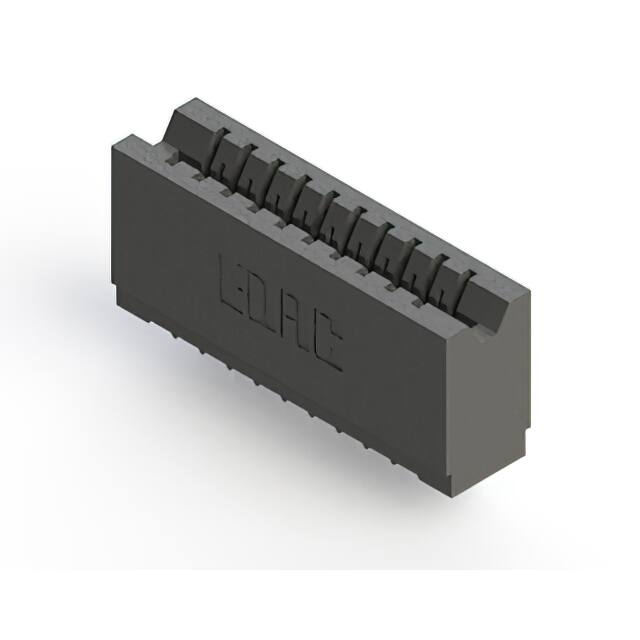 746-010-520-506 CONN EDGE SGL FMALE 10POS 0.125