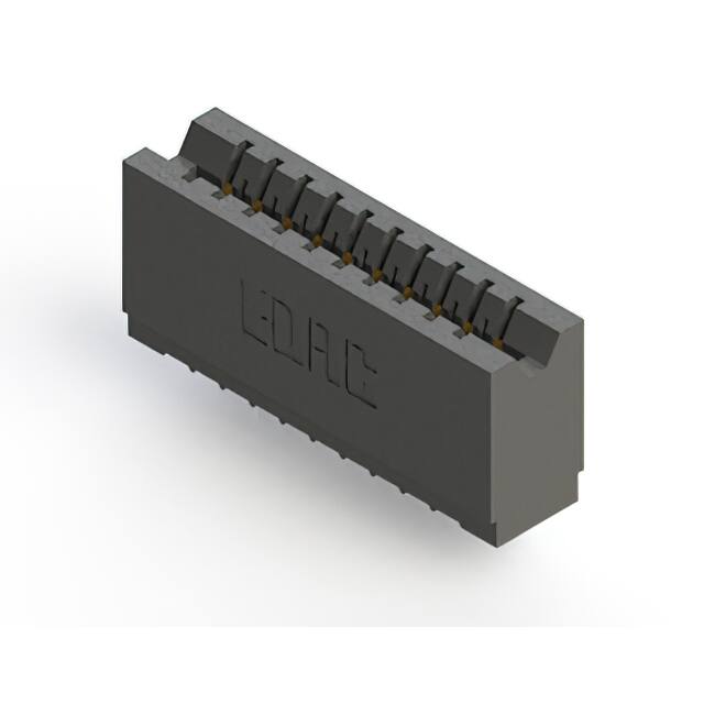 746-010-525-106 CONN EDGE SGL FMALE 10POS 0.125