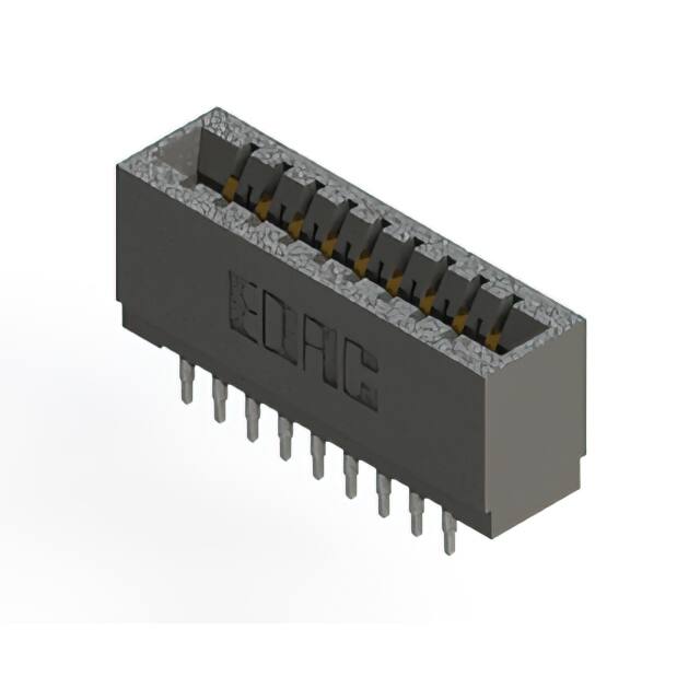 726-018-520-201 CONN EDGE DUAL FMALE 18POS 0.125