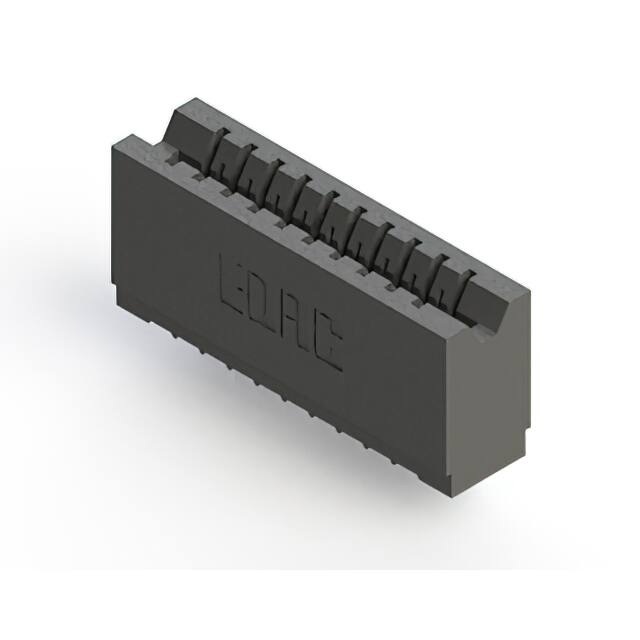 746-010-520-106 CONN EDGE SGL FMALE 10POS 0.125