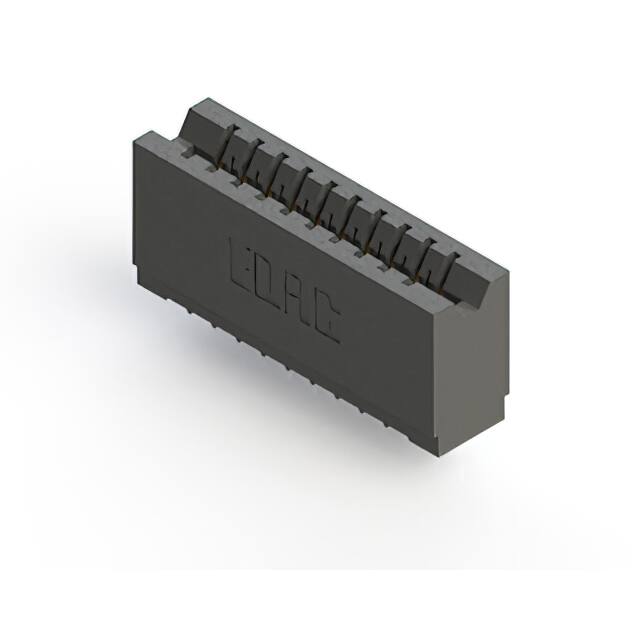 746-010-527-506 CONN EDGE SGL FMALE 10POS 0.125