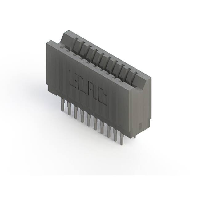 745-020-522-206 CONN EDGE DUAL FMALE 20POS 0.100