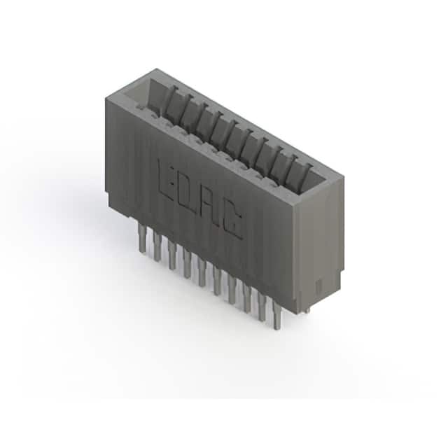 745-020-522-201 CONN EDGE DUAL FMALE 20POS 0.100