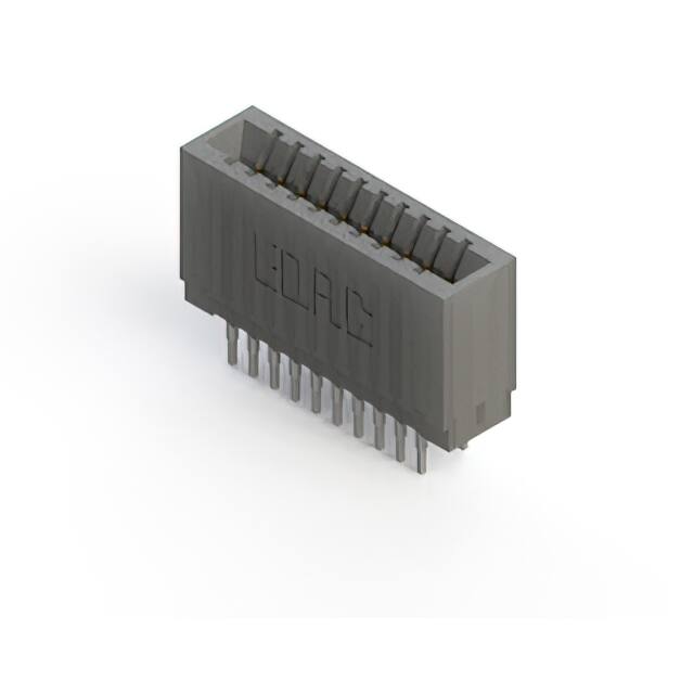 745-020-545-201 CONN EDGE DUAL FMALE 20POS 0.100