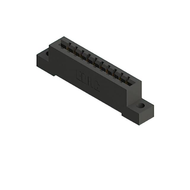387-010-544-104 CONN EDGE SGL FMALE 10POS 0.156