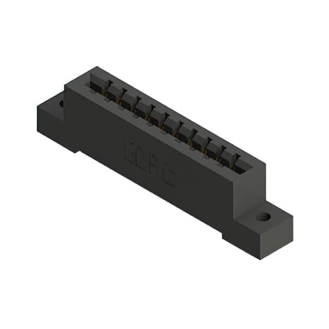 387-010-520-102 CONN EDGE SGL FMALE 10POS 0.156