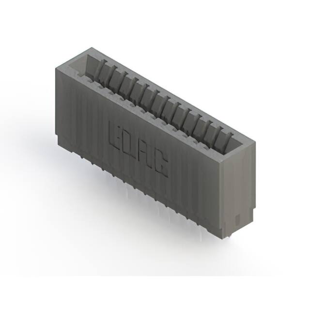 745-013-520-101 CONN EDGE SINGLE FML 13POS 0.100
