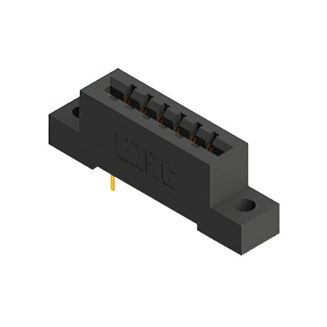 387-012-520-204 CONN EDGE DUAL FMALE 12POS 0.156