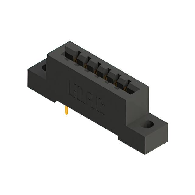 387-012-521-204 CONN EDGE DUAL FMALE 12POS 0.156