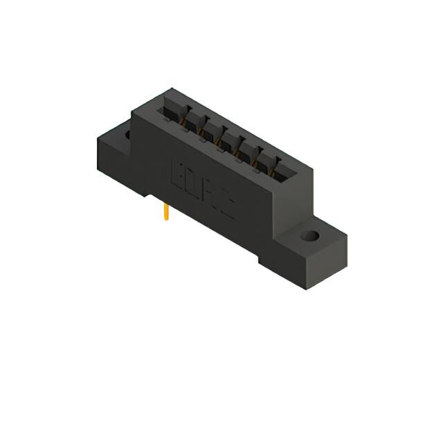 387-012-541-202 CONN EDGE DUAL FMALE 12POS 0.156