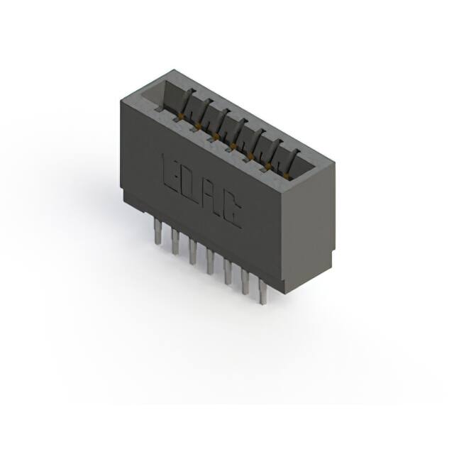 746-014-545-601 CONN EDGE DUAL FMALE 14POS 0.125