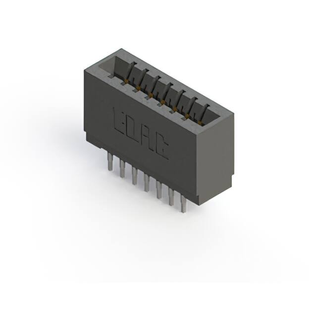 746-014-545-201 CONN EDGE DUAL FMALE 14POS 0.125