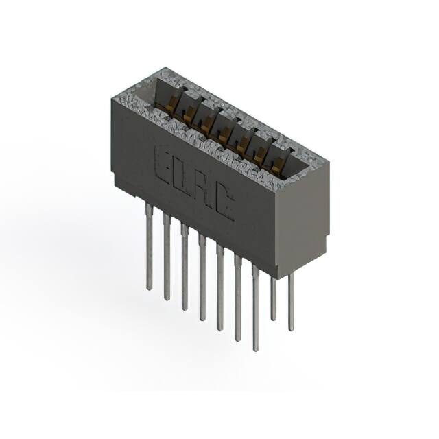 726-014-545-201 CONN EDGE DUAL FMALE 14POS 0.125
