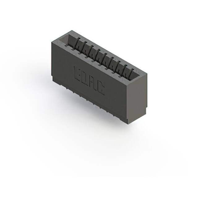 746-009-553-101 CONN EDGE SGL FMALE 9POS 0.125