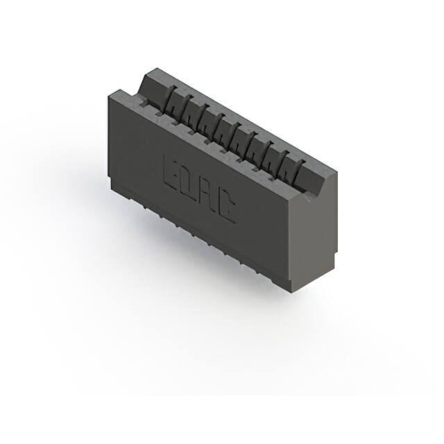 746-009-540-106 CONN EDGE SGL FMALE 9POS 0.125