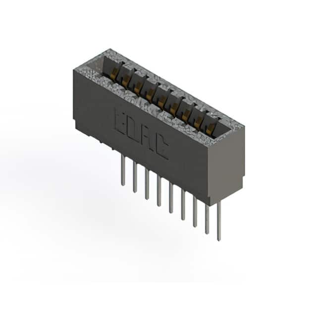 726-009-545-101 CONN EDGE SGL FMALE 9POS 0.125