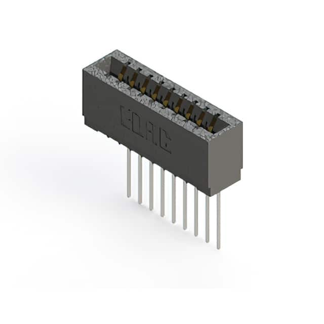 726-009-541-101 CONN EDGE SGL FMALE 9POS 0.125