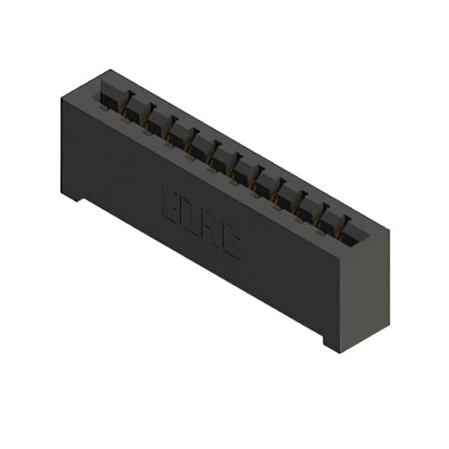387-011-524-101 CONN EDGE SGL FMALE 11POS 0.156