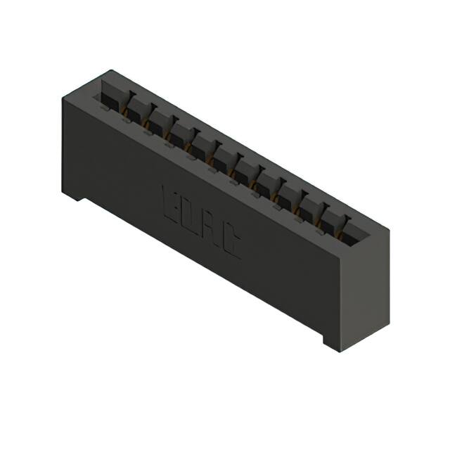 387-011-520-101 CONN EDGE SGL FMALE 11POS 0.156