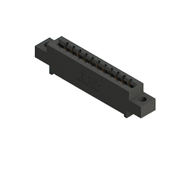 387-011-541-604 CONN EDGE SGL FMALE 11POS 0.156